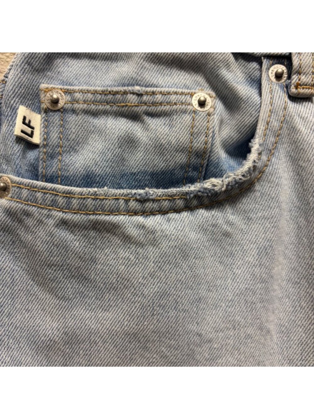 Lovers And Friends Reece High Rise Slim Straight Jeans Size 30 - Picture 6 of 9